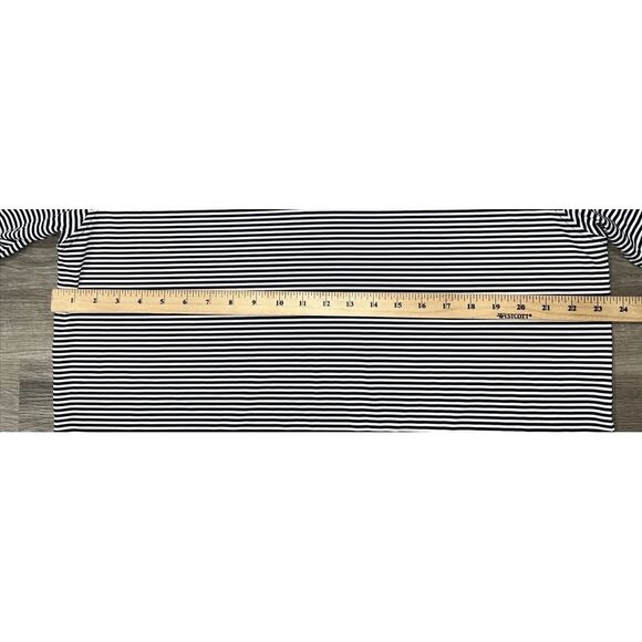 FJ Footjoy Mens Golf Polo Shirt Short Sleeve Blue & White Stripes Large - Picture 6 of 9